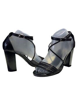 Fashion To Figure Women's Belinda Wide Width Heels Sandals - Size 7 W